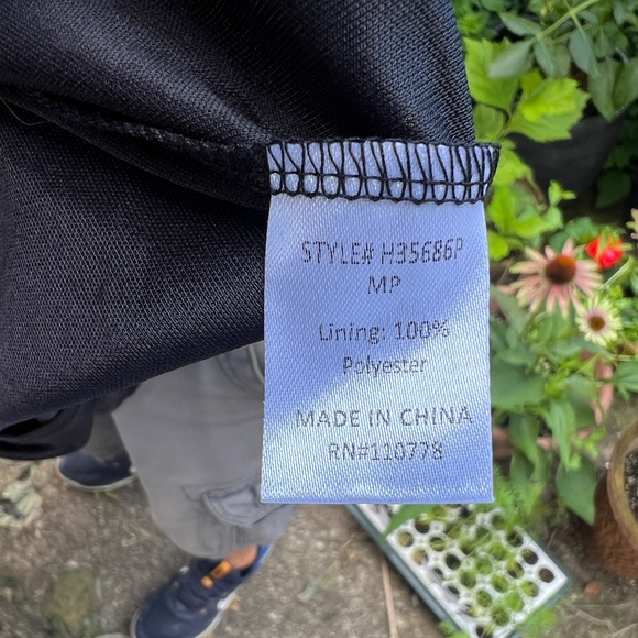 Hayden Black Lace, Lined, NWOT flare-sleeve top - Picture 4 of 4